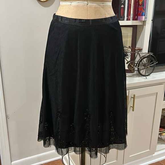 Net and sequin party skirt Old Navy sz 6 - Picture 2 of 9